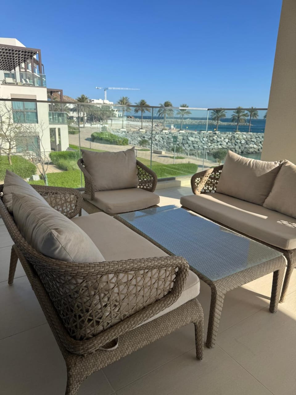 3 Bedroom Sea View Oscar Apartment in Address Beach Resort Fujairah Apartment in Sharjah
