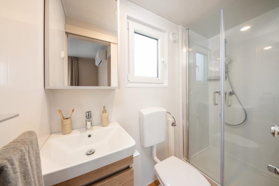Shower, Toilet, Bathroom, towels
