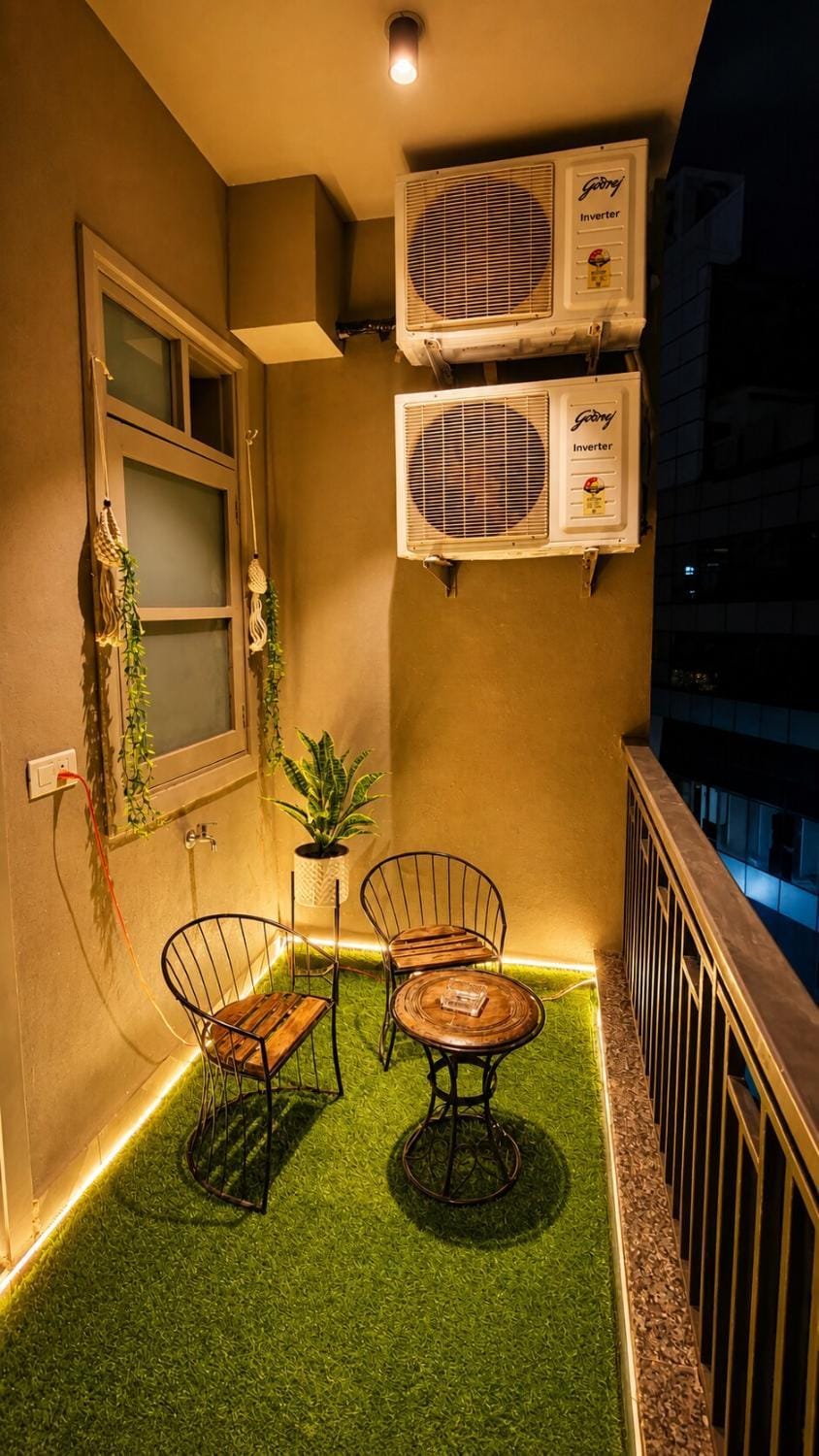 Citylight Stay, 1bhk, Balcony, near 32nd Avenue Apartment in Gurugram