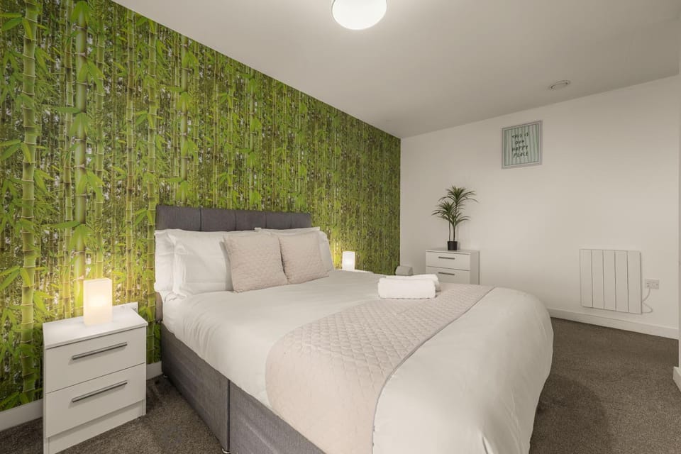 Bed, Decorative detail, Bedroom