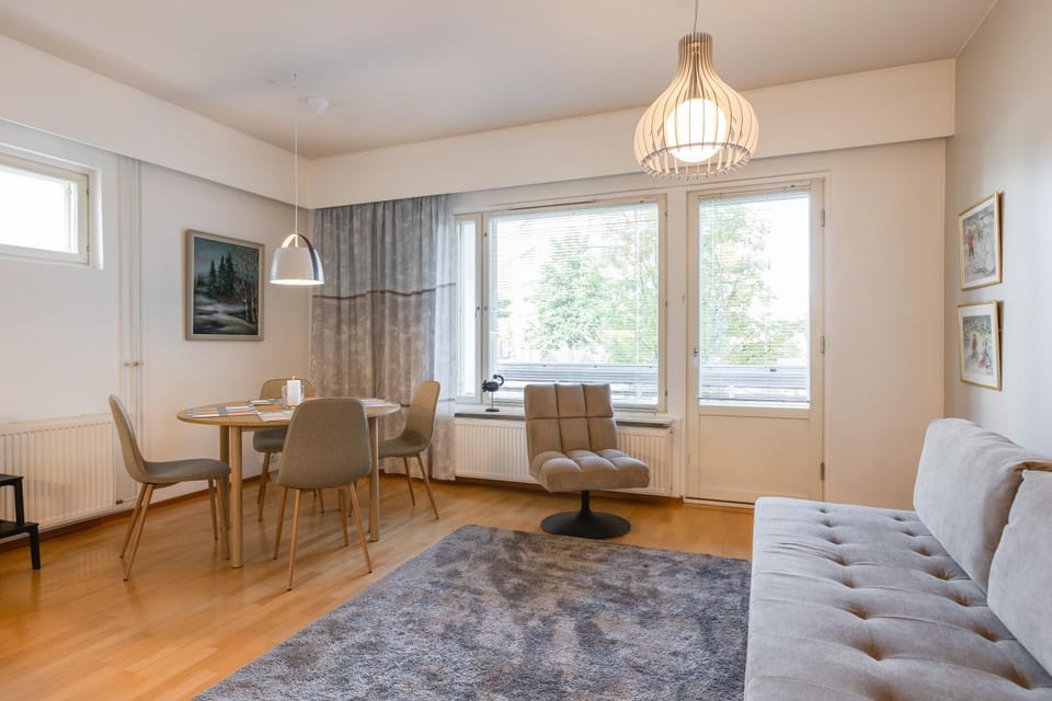 City apartment - private sauna, free parking, balcony and free WiFi Apartment in Rovaniemi