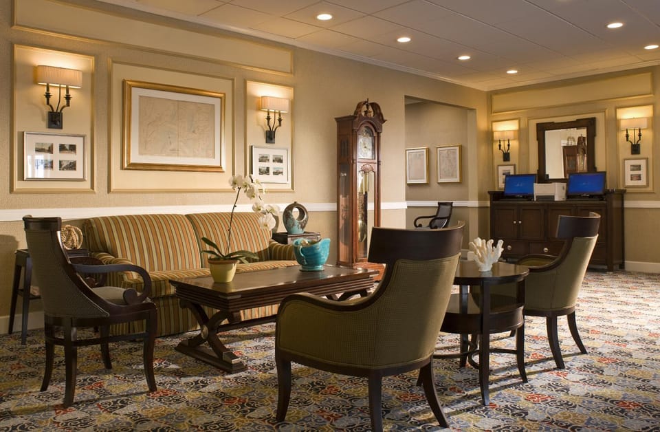 Lobby or reception, Decorative detail