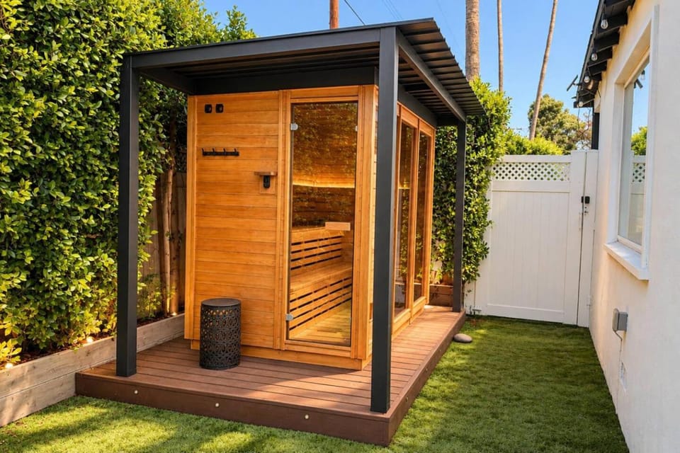 Patio, Garden, Sauna