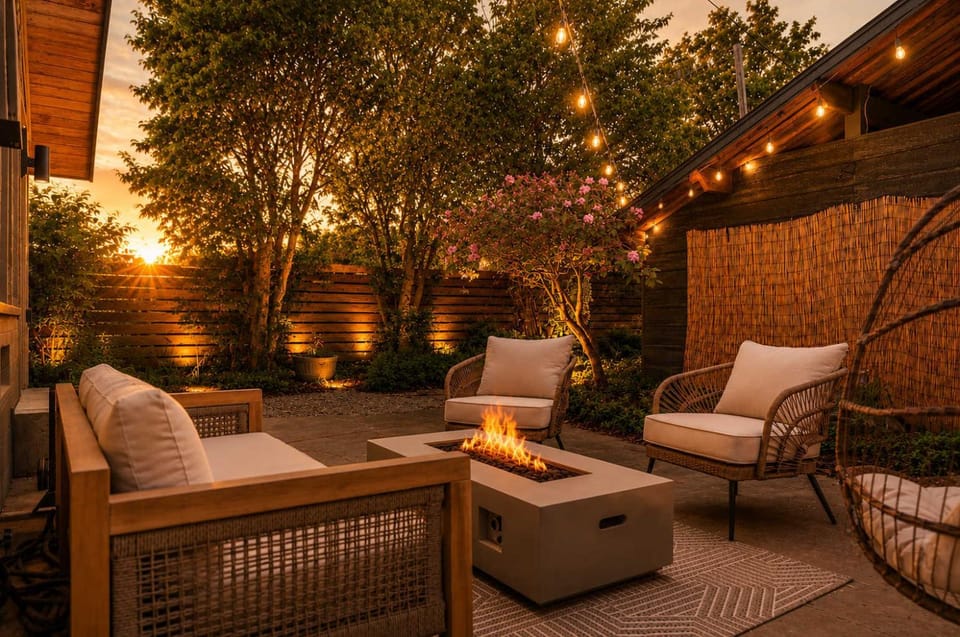 Moody Mid-Century Escape in Midtown CDA Hot Tub Walk to Trader Joes House in Coeur dAlene