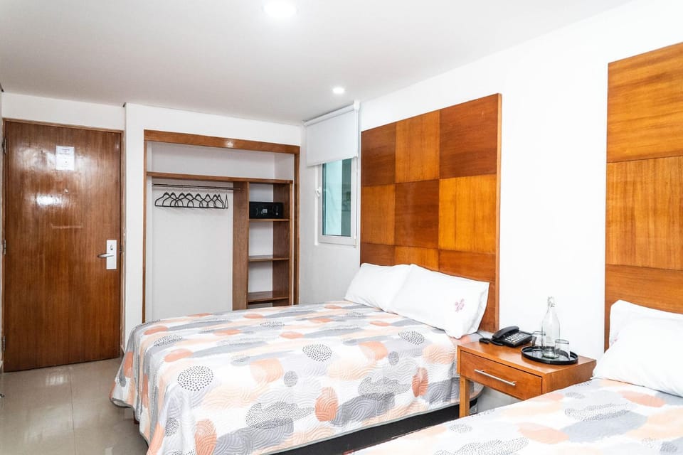 Bed, Bedroom, air conditioner