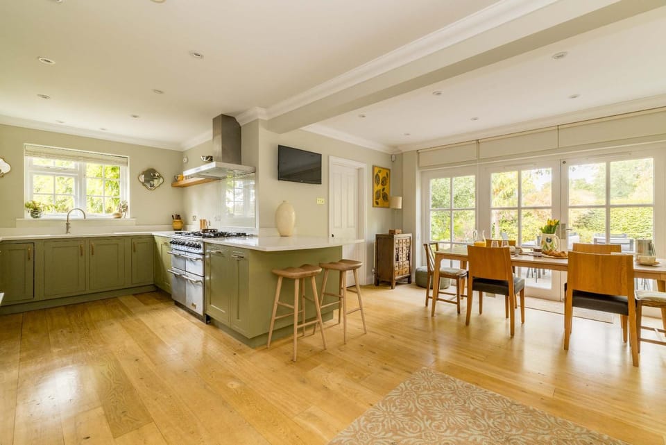 Surrey Hills Family Home with Large Garden House in Borough of Waverley