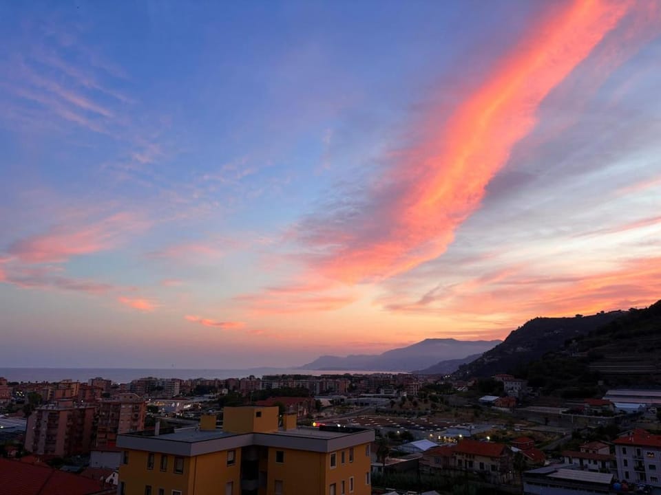 Sea view, Sunset