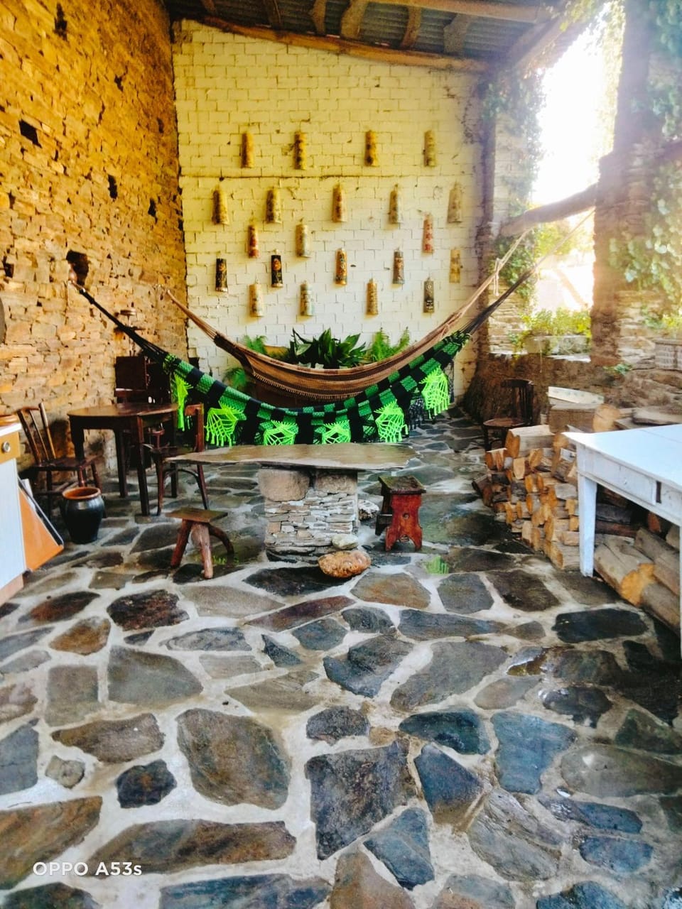 Property building, Patio