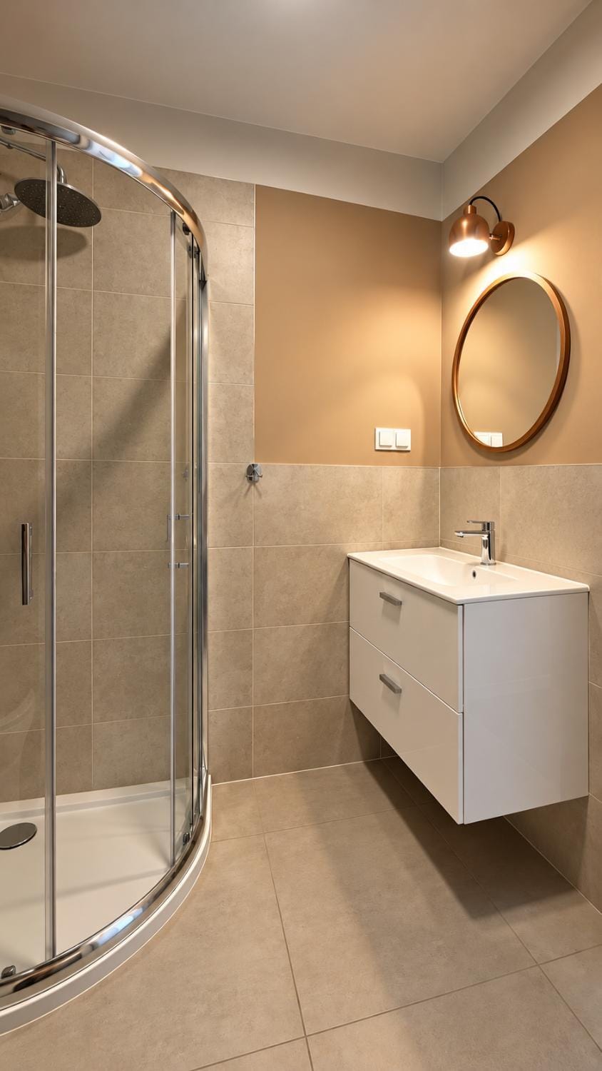 Shower, Bathroom, towels