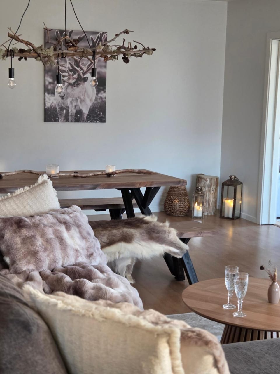 Upea lappilainen neljän huoneen asunto - Sijainti! Apartment in Rovaniemi