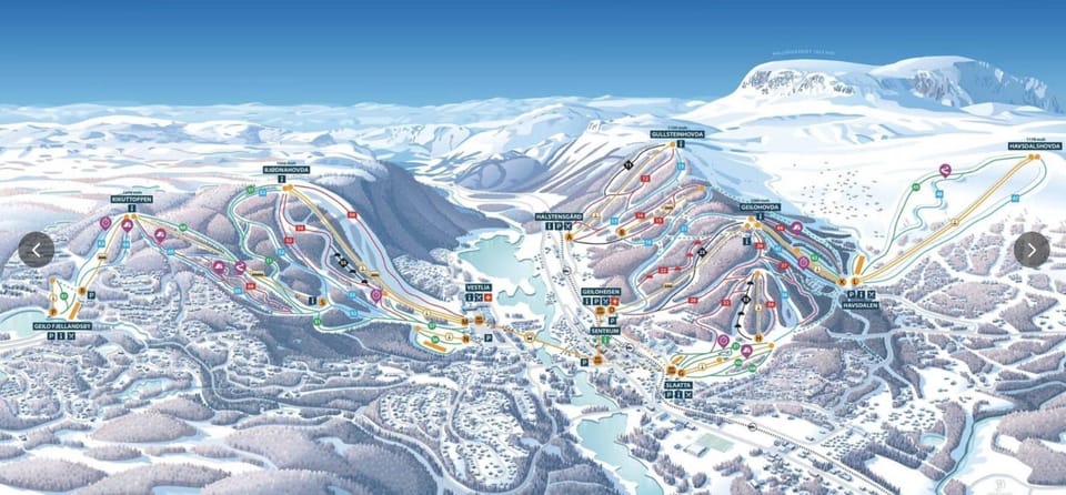 Moderne leilighet på solsiden i Geilo sentrum Apartment in Geilo