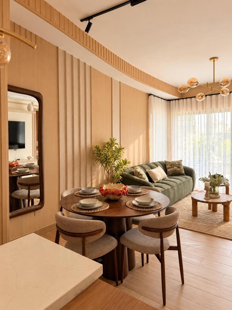 Living room, Photo of the whole room, Seating area
