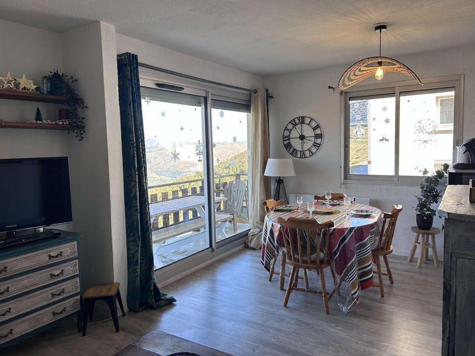 Appartement chaleureux vue Pyrénées - 6 pers. Apartment in Saint-Lary-Soulan