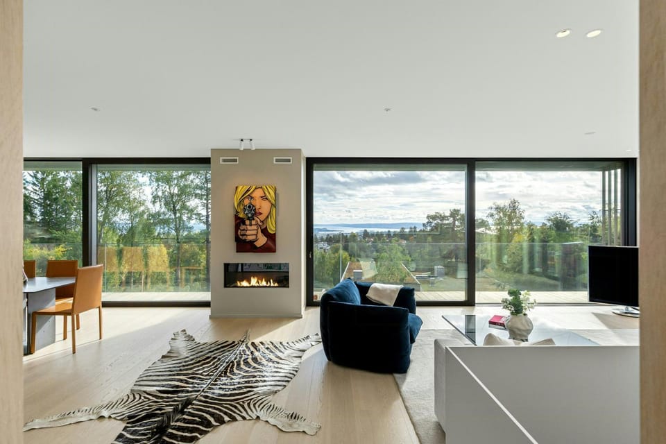 Architect-designed flat with views over Oslo Apartment in Oslo