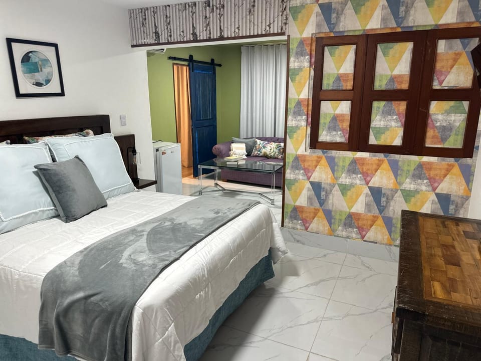 Photo of the whole room, Bedroom, Continental breakfast, pet friendly, air conditioner