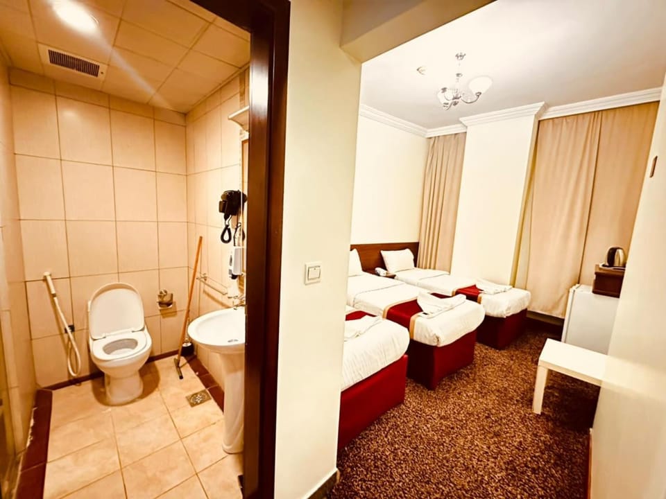 Toilet, Bed, Photo of the whole room, Bedroom