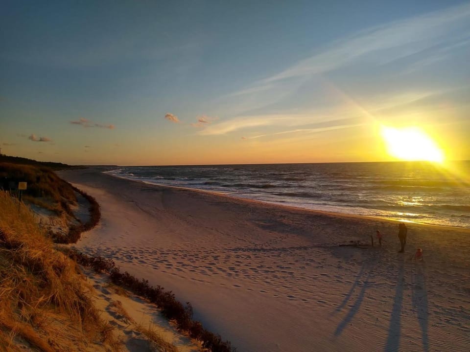 Nearby landmark, Natural landscape, Beach, Sea view, Sunset