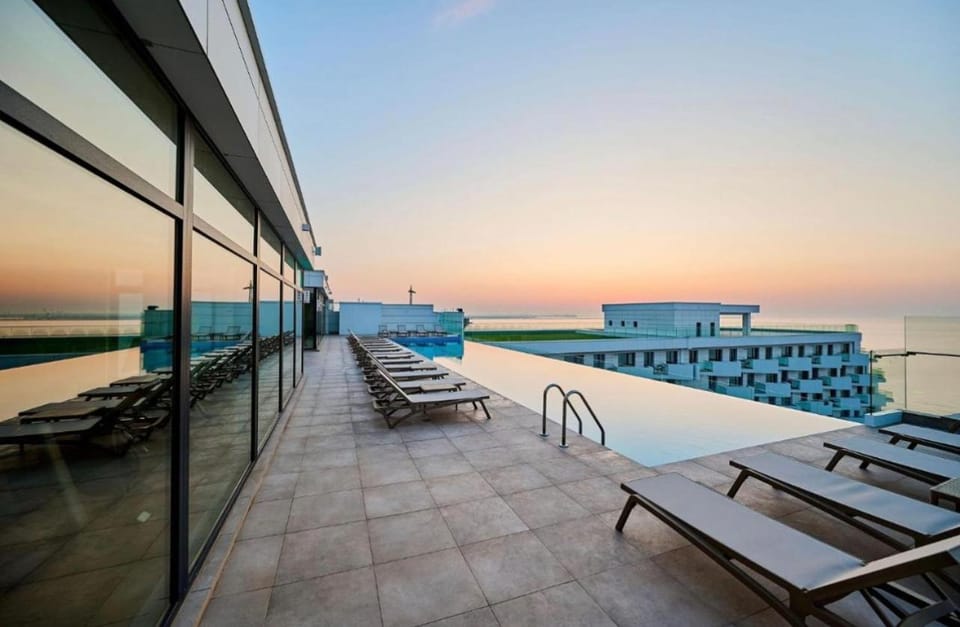 Day, Natural landscape, View (from property/room), Balcony/Terrace, Seating area, Sea view