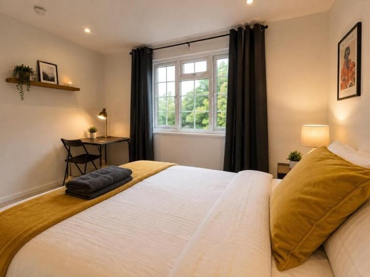 6 Bed 6 Bath, Private Floor Sleeps 13 Free Parking, Contractors & Groups Apartment in Canterbury
