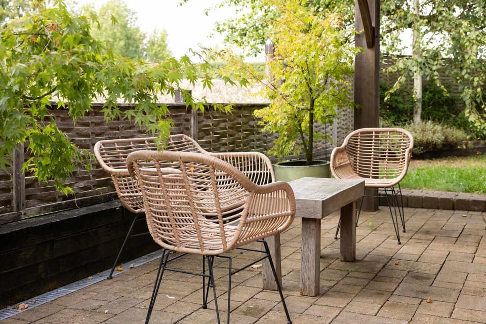 Patio, Balcony/Terrace, Seating area, Garden view
