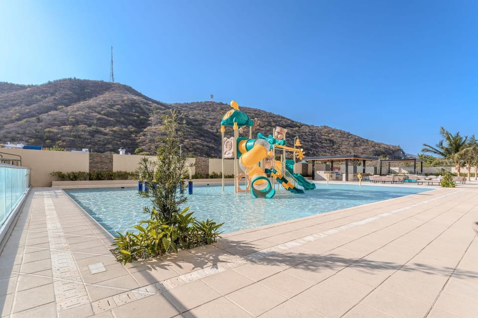 Apartamento de Lujo con Balcón, Piscina y Cerca al Mar Apartment in Magdalena, Colombia