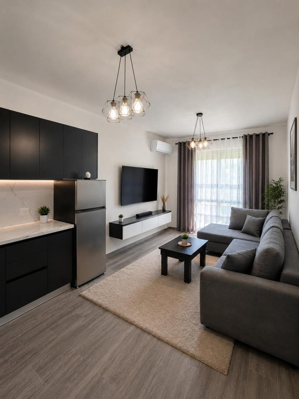 50 steps from the beach and swimming pool Apartment in Tirana County, Albania