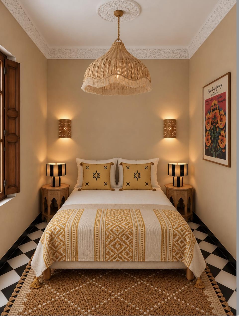 Bed, Photo of the whole room, Bedroom