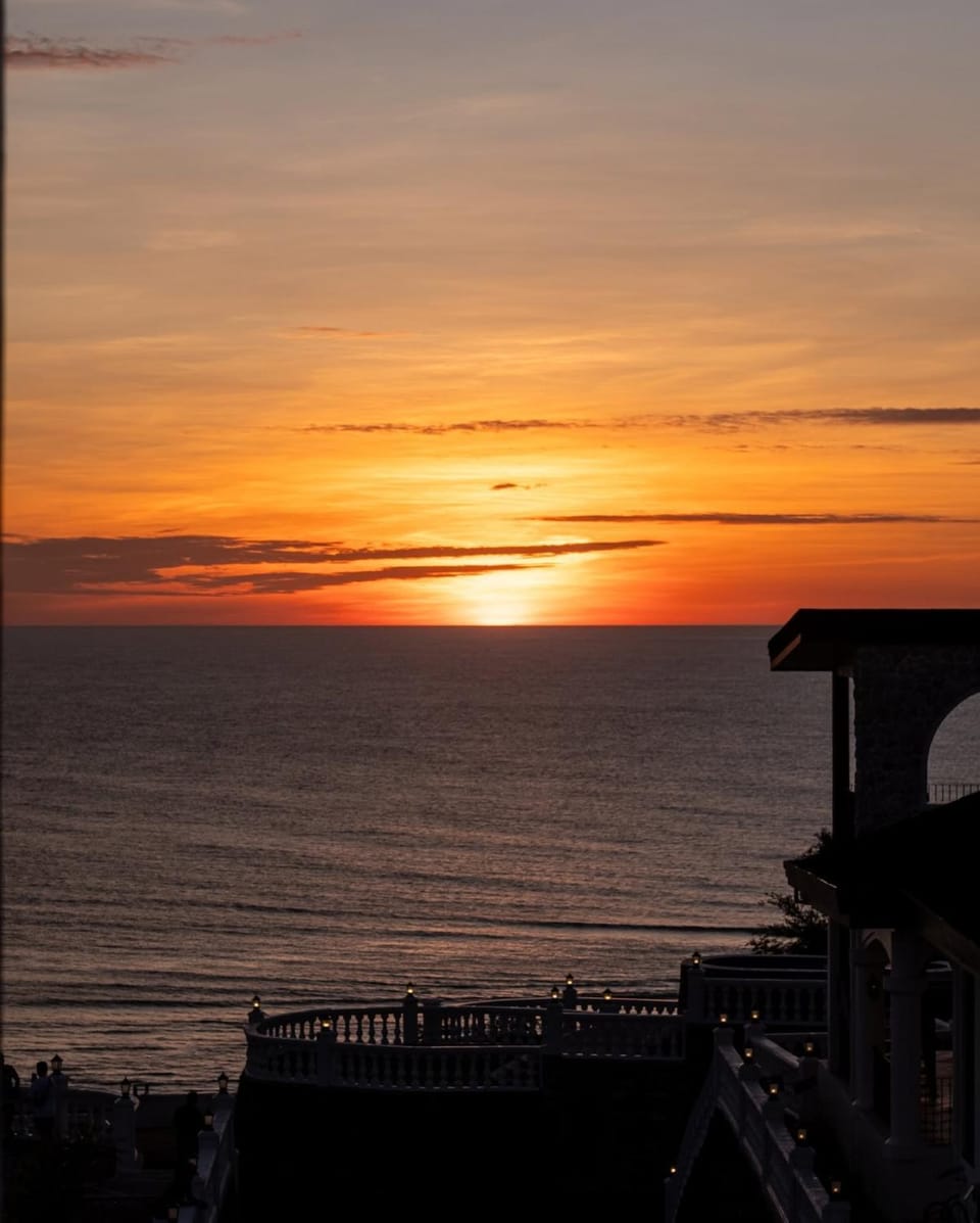Sea view, Sunset