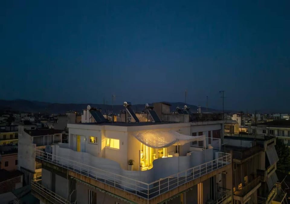 Night, View (from property/room), City view, Mountain view