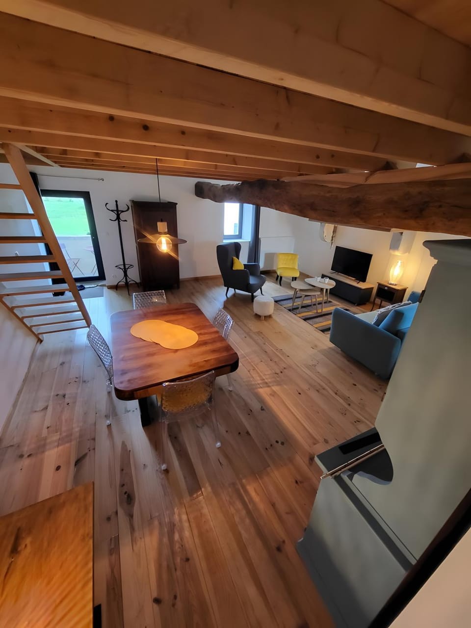 Property building, Living room