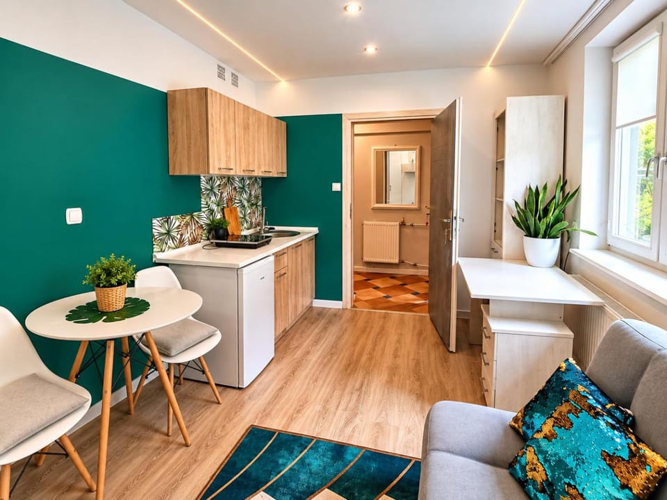 Green Garden Studio Apartment in Warsaw