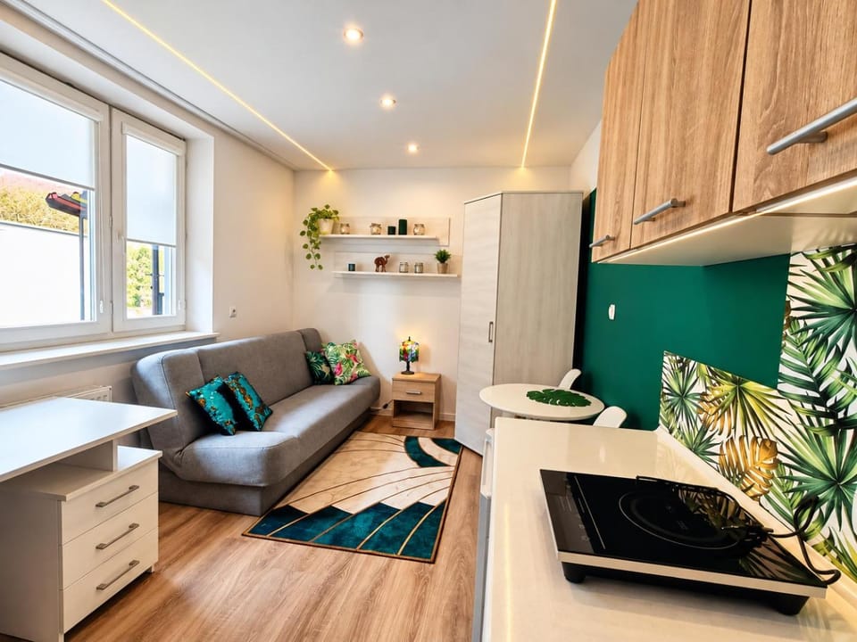 Green Garden Studio Apartment in Warsaw