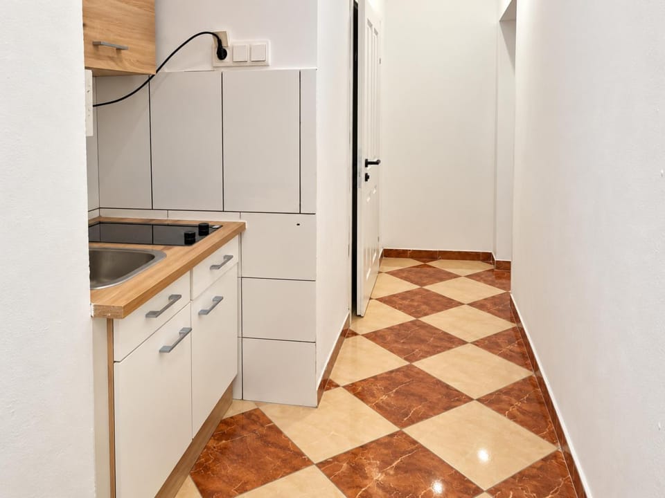 Kitchen or kitchenette, wardrobe