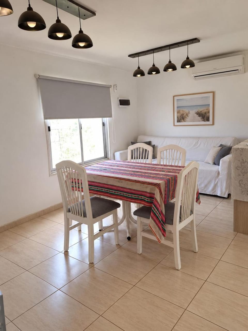 Living room, Dining area, air conditioner