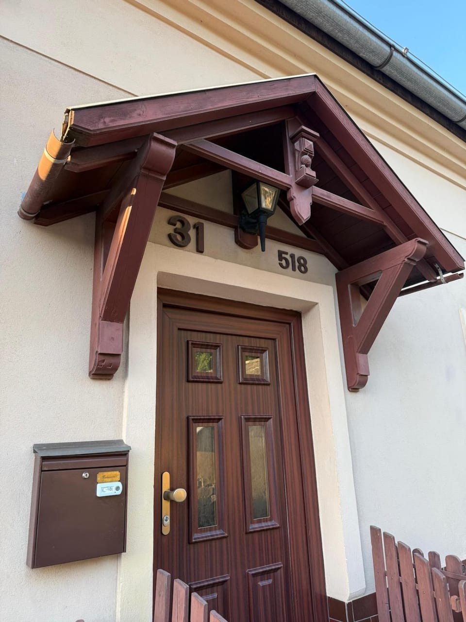 Property building, group of guests