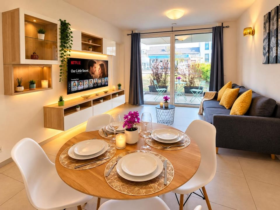 Bright 1 bedroom Retreat with terrace and parking Apartment in Luxembourg