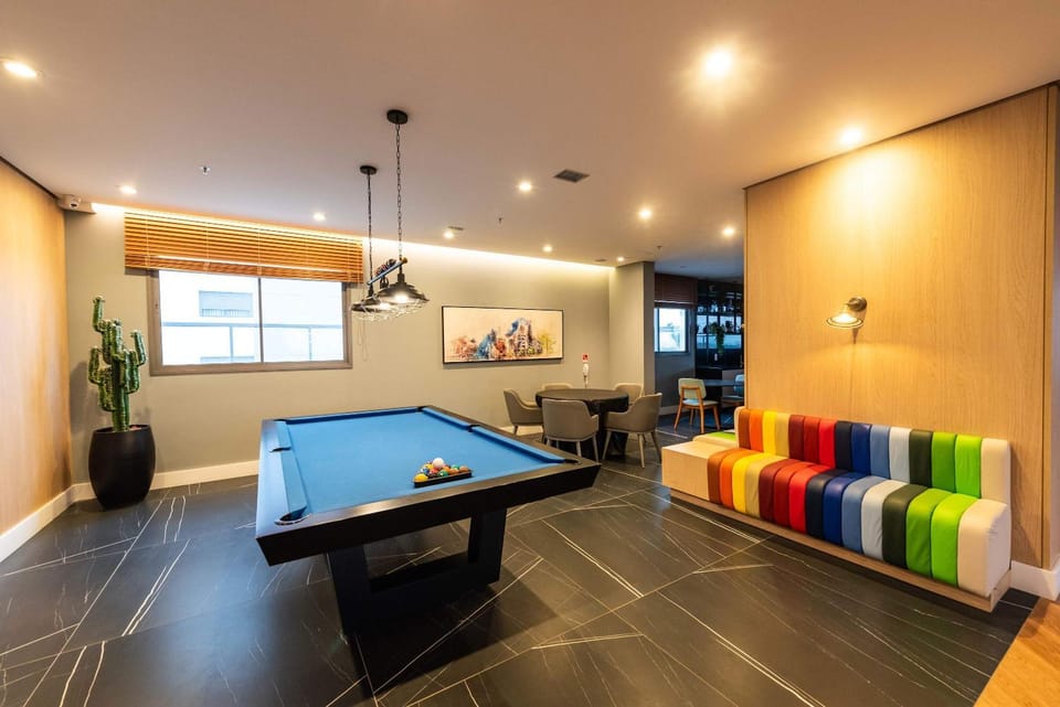 Practical Studio with Gym and Mini Market - H708 Apartment in Sao Paulo City