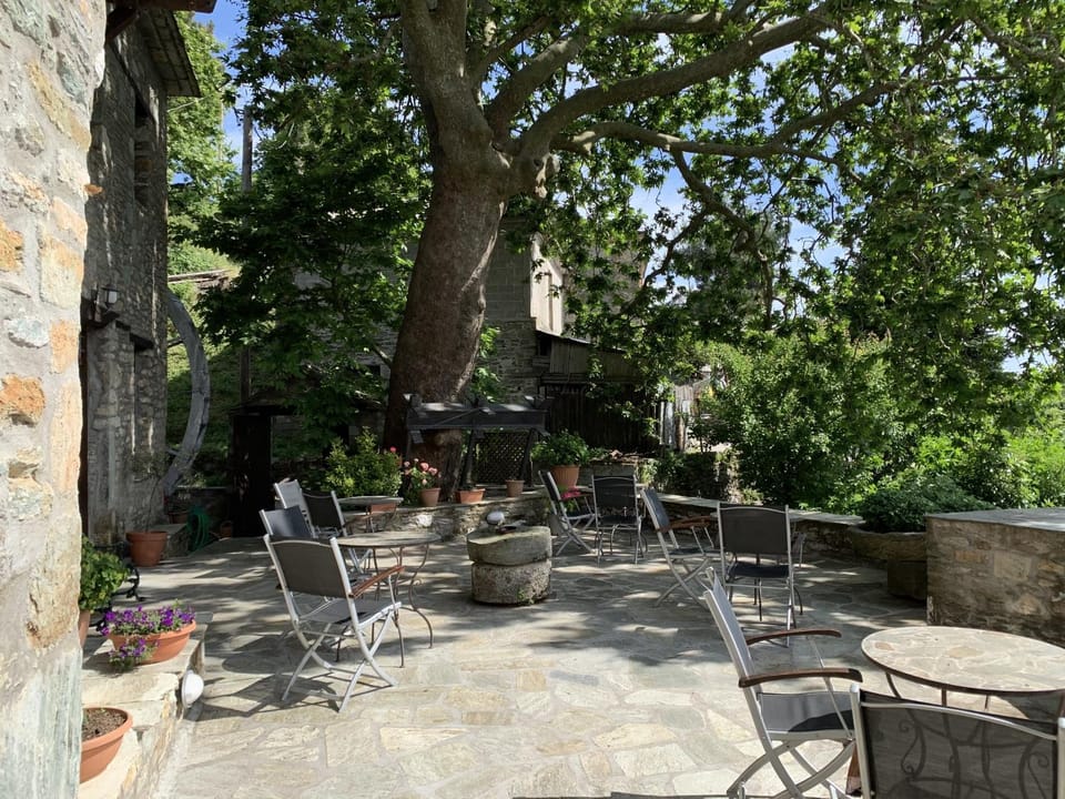 Property building, Patio