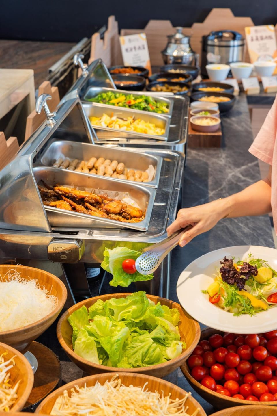 Buffet breakfast