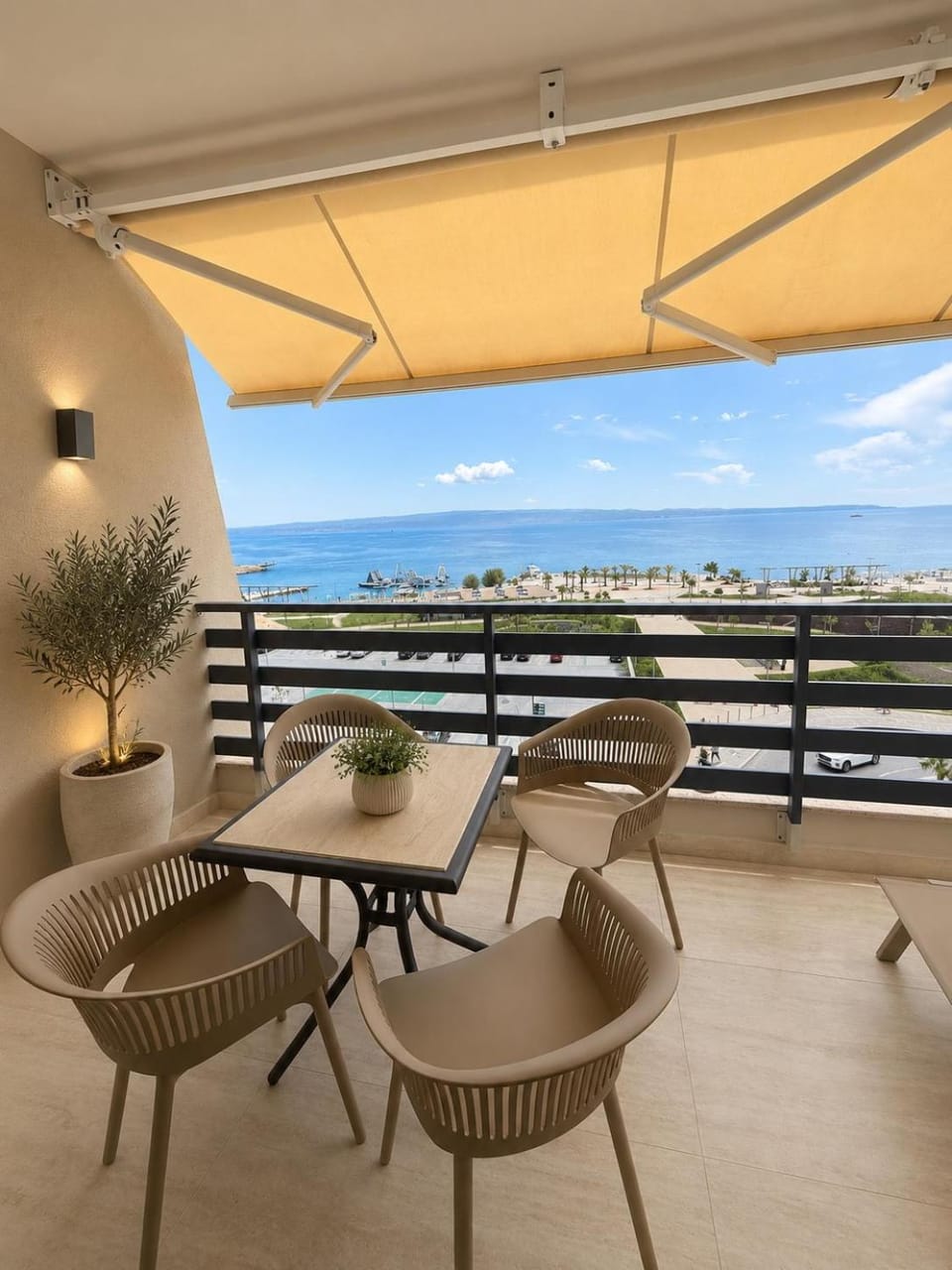 Balcony/Terrace, Seating area, Sea view