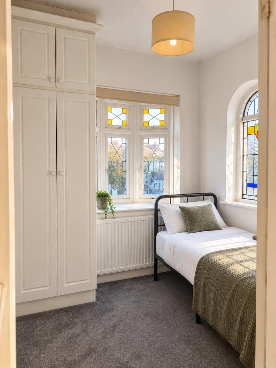 Bed, Photo of the whole room, Bedroom, wardrobe