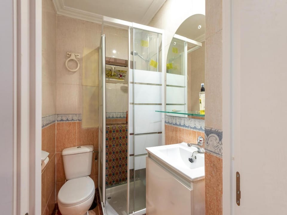 Bathroom, Living room