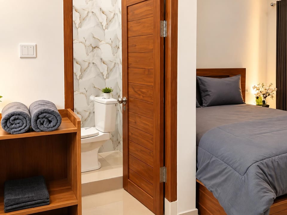 Bathroom, Bedroom