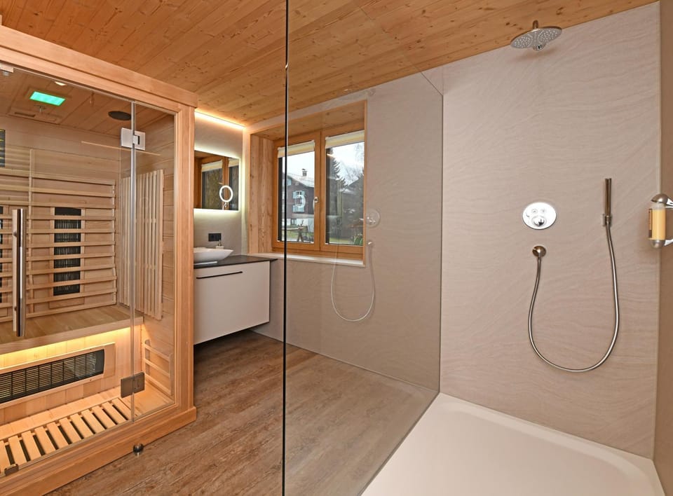 Bathroom, Living room
