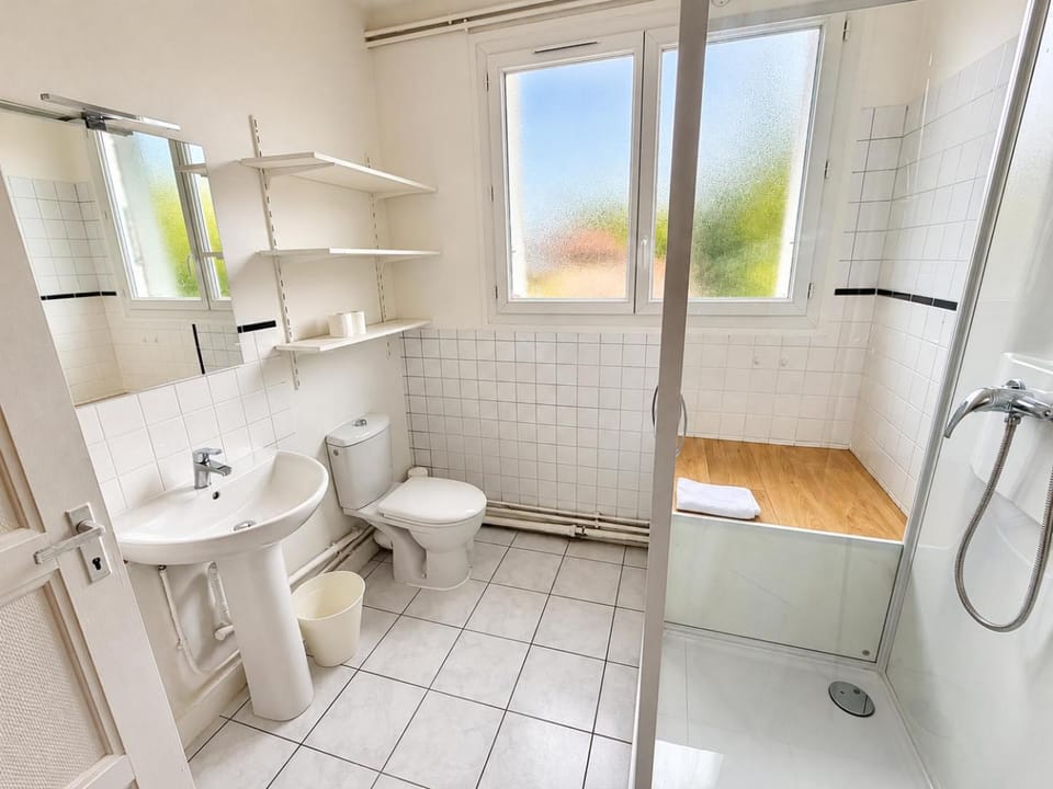 Shower, Toilet, Bathroom, towels