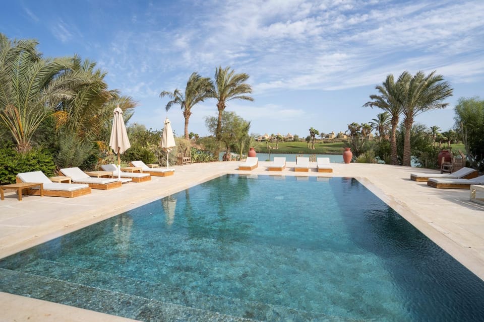 Garden, Swimming pool, sunbed