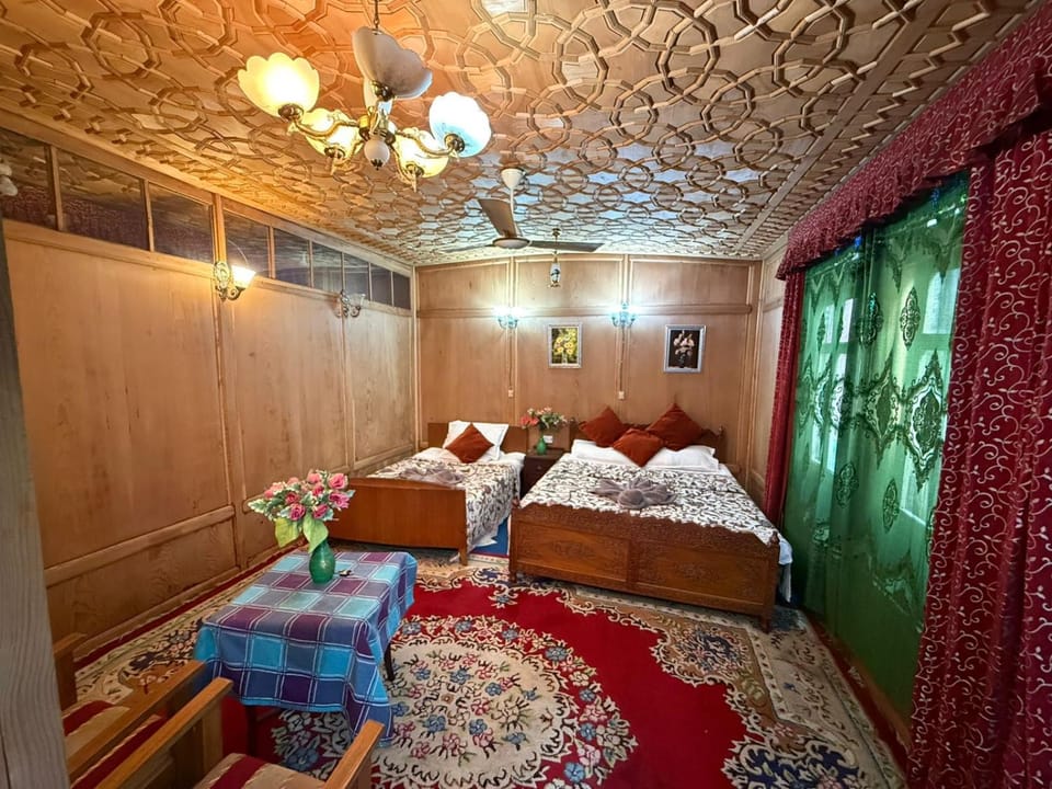 HouseBoat Star Blue Moon Docked boat in India