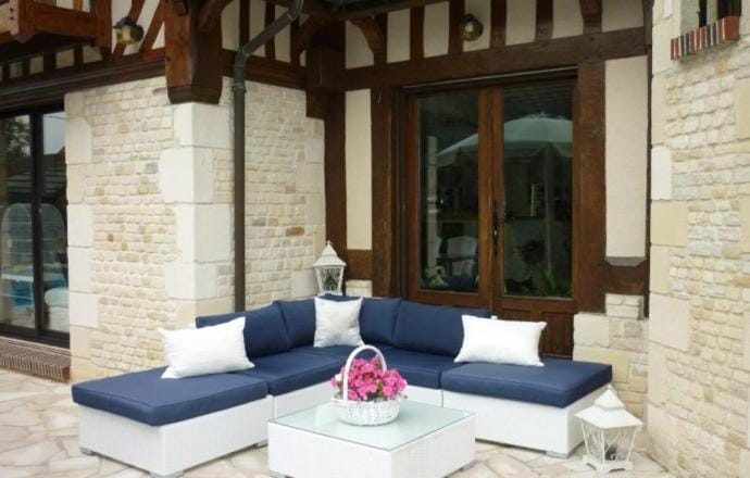 Les Hibiscus House in Honfleur