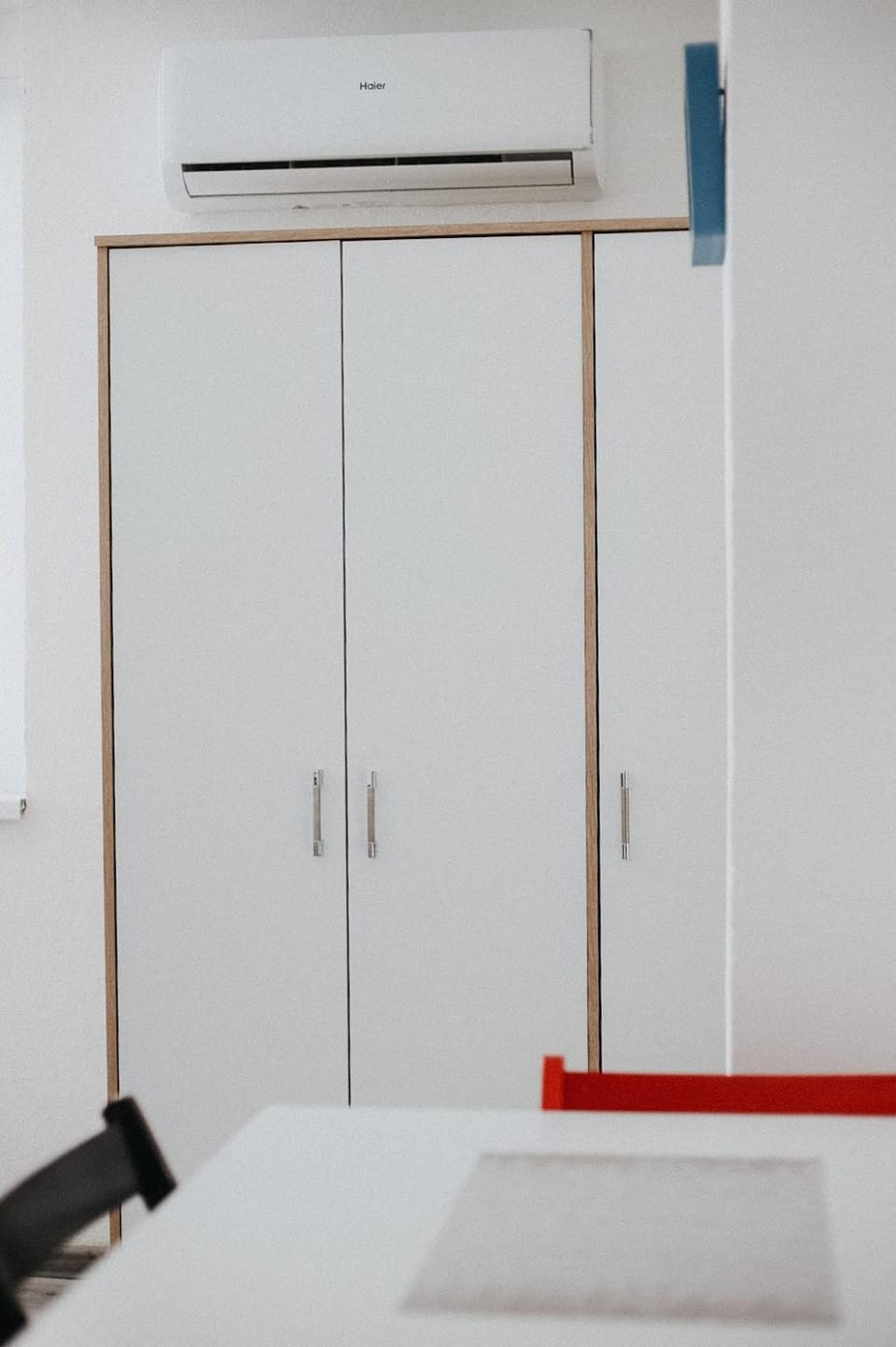 Dining area, wardrobe, air conditioner