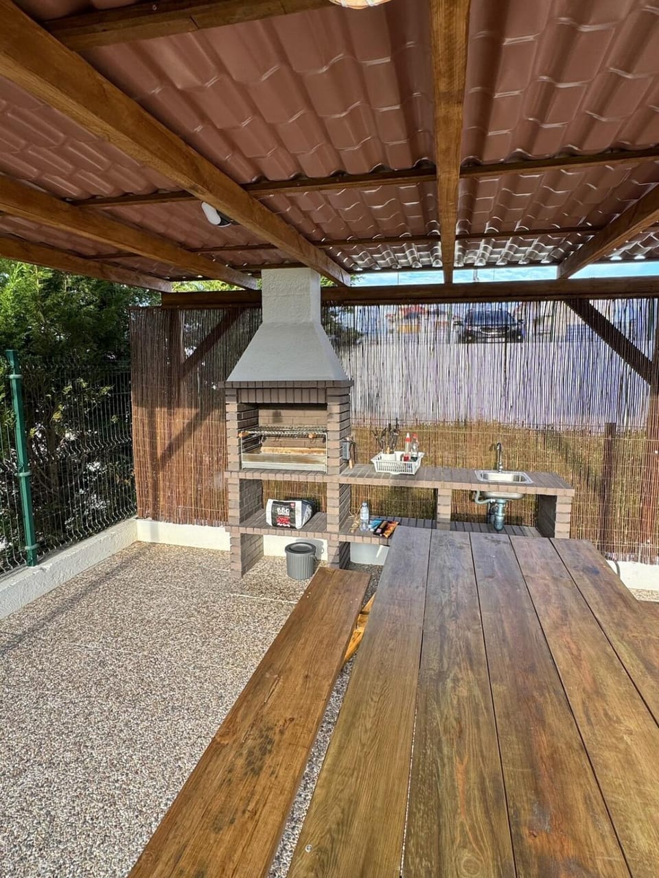 BBQ facilities, Dining area